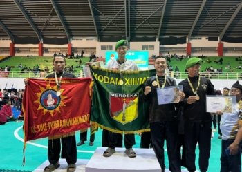 Prajurit Kodam XIII/Merdeka Bersinar, 4 Emas dan Kategori Atlet Terbaik Diraih pada Piala Pangdam XXIII/PW