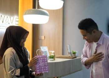 Tanda Hati Dari Hati, Bandara Internasional Syamsudin Noor Rayakan Hari Kasih Sayang