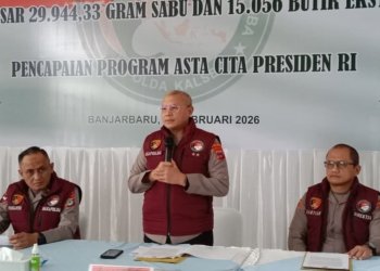 Polda Kalsel Imbau Masyarakat Tetap Kondusif Selama Ramadan Usai Ungkap 29 Kg Sabu