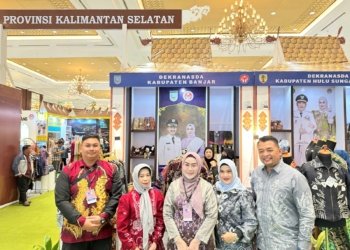 INACRAFT 2026 Meriah, Stan Dekranasda Kabupaten Banjar Curi Perhatian Pengunjung