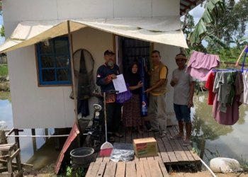 Puting Beliung Terjang Empat Kecamatan di Kabupaten Banjar, Puluhan Rumah Rusak