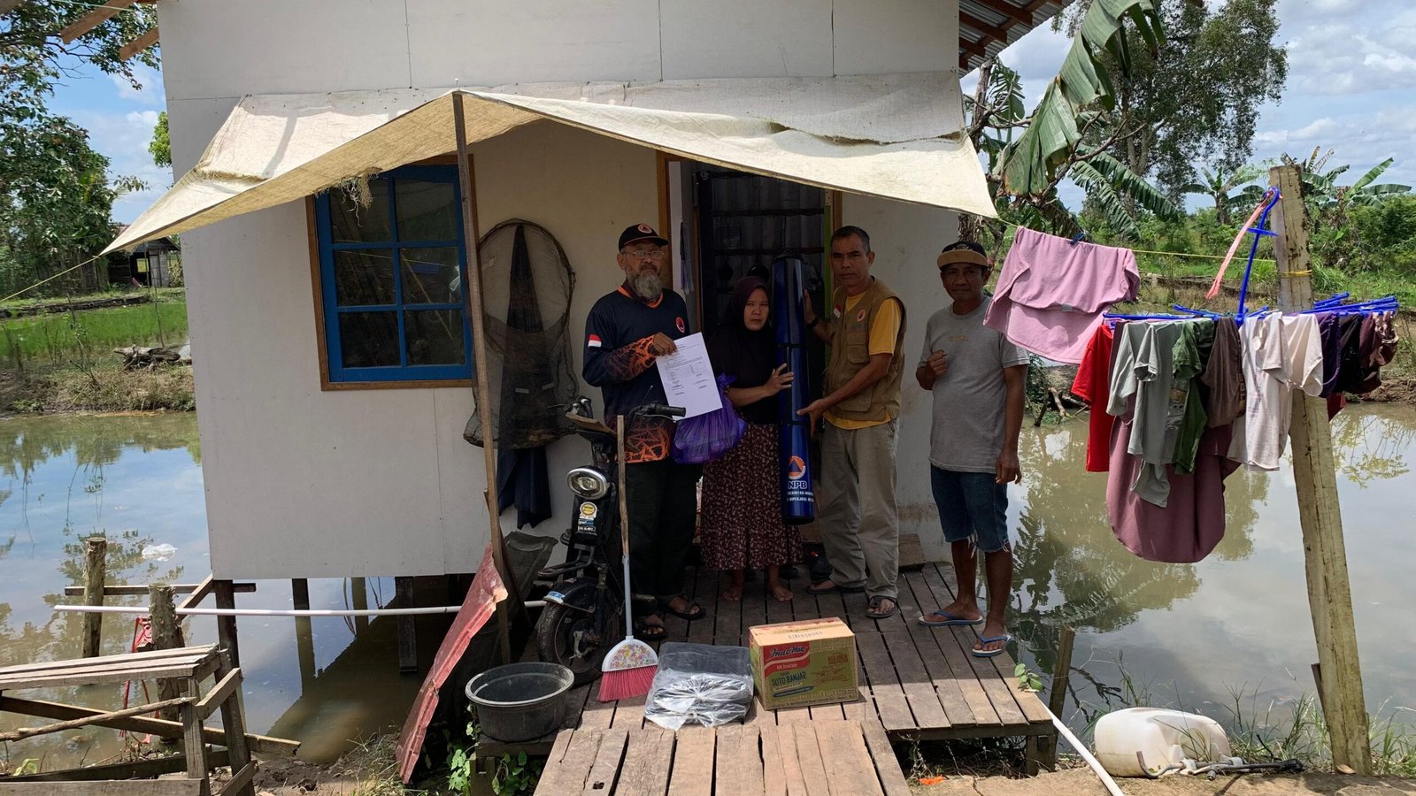 Puting Beliung Terjang Empat Kecamatan di Kabupaten Banjar, Puluhan Rumah Rusak