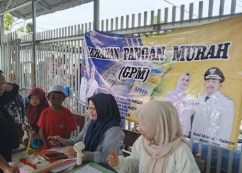 Beras Subsidi Ludes Diserbu Warga, GPM DKPP Kabupaten Banjar Hadirkan Pangan Murah Langsung ke Desa