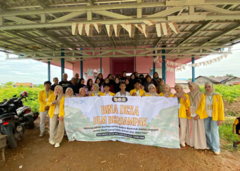 Mahasiswa ULM Terapkan Need-Based Program, Wujudkan Rumah Sehat Bebas Nyamuk  di Desa Benua Raya