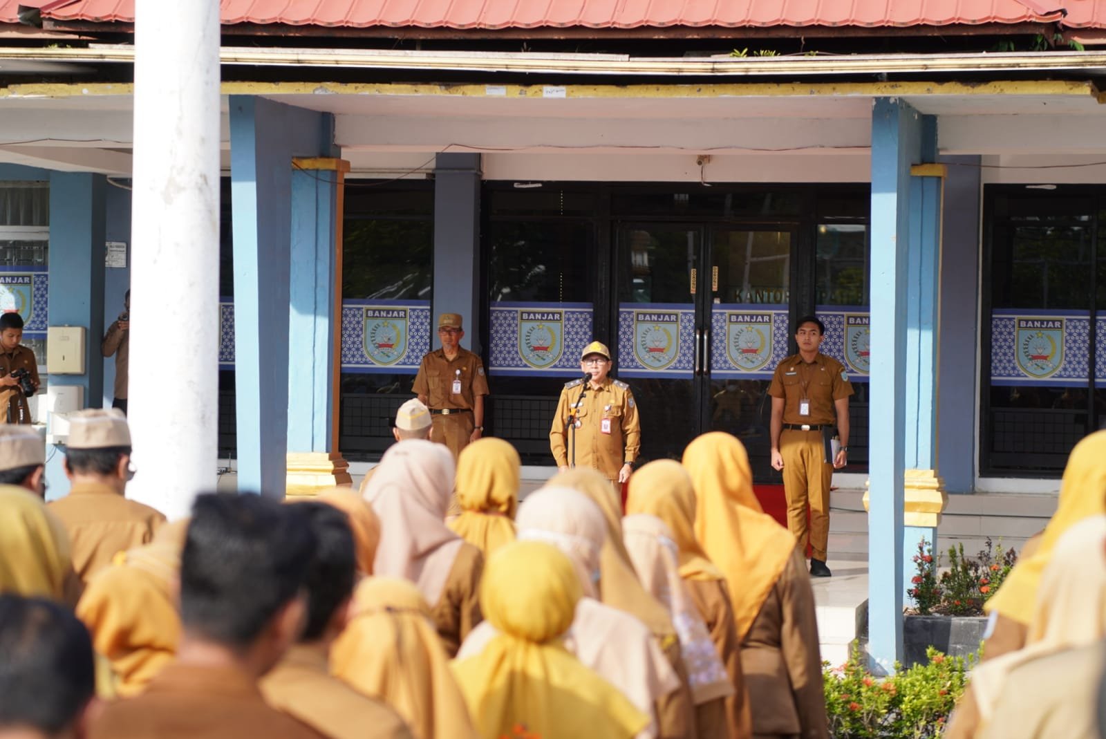 Apel Gabungan Pemkab Banjar: Literasi dan Arsip Jadi Fondasi Tata Kelola Modern