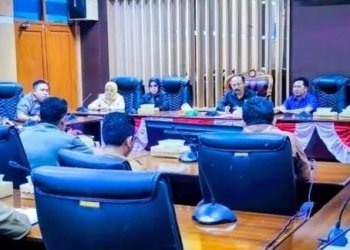 DPRD Tanah Bumbu Rapat Kerja Gabungan, Bahas Banjir Di Desa Sarigadung