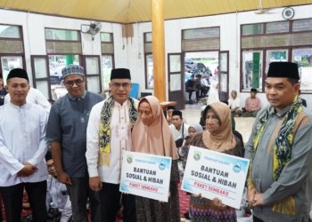 Safari Ramadan di Mekarpura, Wabup Syairi Mukhlis Tegaskan Pembangunan Infrastruktur dan PJU