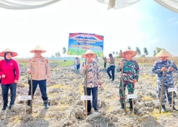 Pemko Tanjungbalai Dukung Polri Tanam Jagung Program Ketahanan Pangan Nasional
