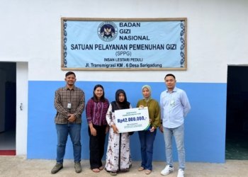 BPJS Ketenagakerjaan Batulicin Serahkan Santunan Rp42 Juta kepada Ahli Waris Pekerja SPPG