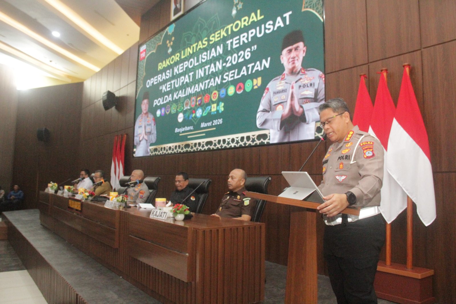 Polda Kalsel Gelar Rapat Lintas Sektoral Persiapan Mudik Lebaran 2026