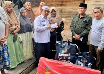 Pemkab Banjar Bergerak Cepat Bantu Korban Kebakaran Pekauman, 10 Rumah Hangus dan Puluhan Warga Kehilangan Tempat Tinggal