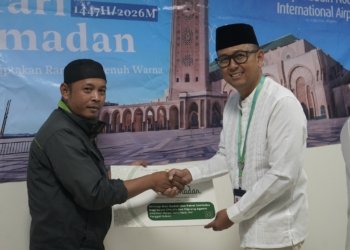 PT Angkasa Pura Indonesia Kantor Cabang Bandar Udara Internasional Syamsudin Noor Salurkan Bantuan TJSL Safari Ramadan