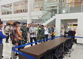 Posko Terpadu Mudik Lebaran di Bandara Syamsudin Noor Dibuka, Ratusan Personel Disiagakan