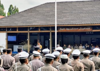 Pastikan Mudik Aman, Polres Tanah Laut Gelar Apel Pasukan Operasi Ketupat Intan 2026