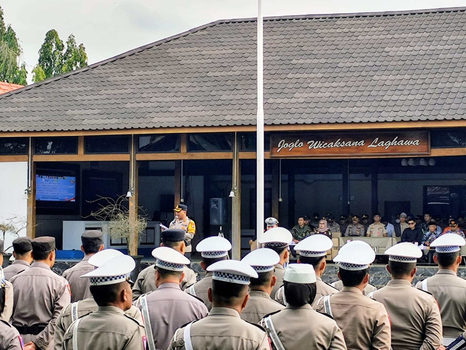 Pastikan Mudik Aman, Polres Tanah Laut Gelar Apel Pasukan Operasi Ketupat Intan 2026