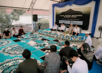 Bupati Andi Rudi Latif Resmikan Kantor Baru Komunitas Rumah Pena di Tanah Bumbu