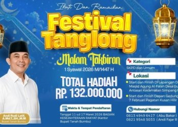 Meriahkan Malam Takbiran, Pemkab Tanah Bumbu Gelar Festival Tanglong Dengan Hadiah Total Rp132 Juta, Catat Tanggal Pendaftarannya