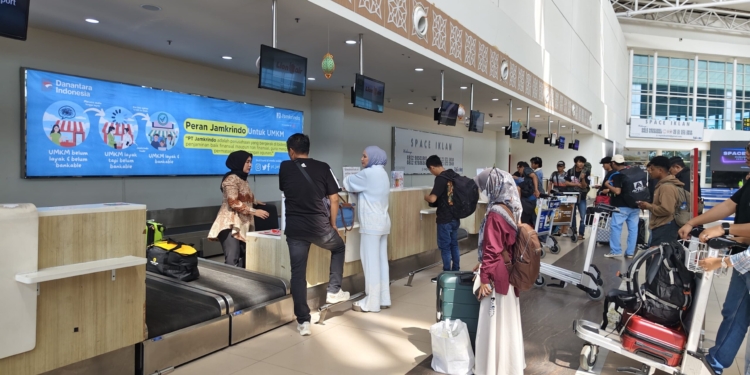 Bandara Syamsudin Noor Prediksi Puncak Mudik 18–28 Maret, Penumpang Diperkirakan Tembus 12.800 Orang