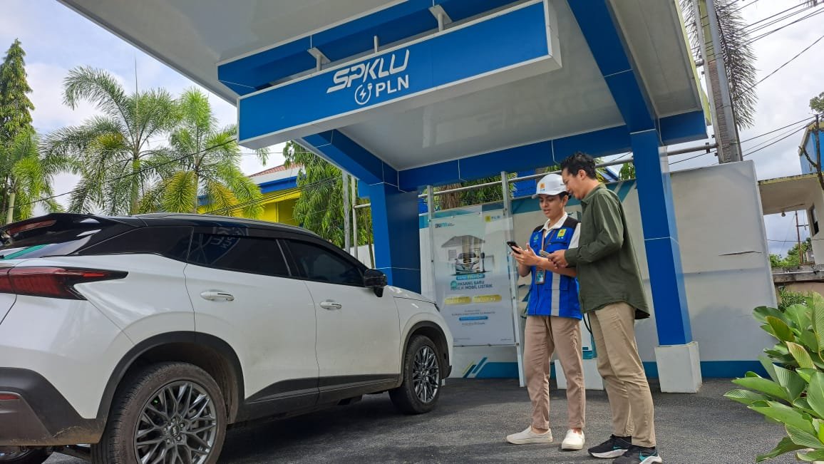 SPKLU Siap Layani Pemudik Kendaraan Listrik, PLN UID Kalselteng Pastikan Infrastruktur Pengisian Daya Andal