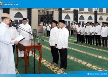 Bupati Egi Lantik Pimpinan Baznas Lampung Selatan, Tekankan Amanah dan Integritas Kelola Zakat
