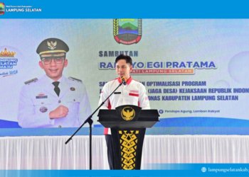 Pemkab Lampung Selatan Dukung Program Jaga Desa, Bupati Egi Dorong Tata Kelola Desa Bersih dan Transparan