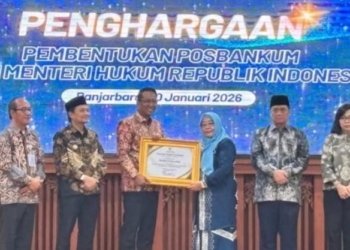 Permudah Akses Layanan Hukum Bagi Masyarakat Melalui Posbakum, Tabalong Raih Penghargaan dari Menkum RI