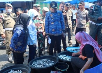 Jelang Idul Fitri, Wali Kota dan Forkopimda Tanjungbalai Sidak Sejumlah Pasar, Kios dan Ritel Modern