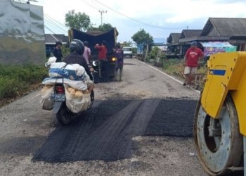 Jelang Lebaran, PUPR Kalsel Pastikan Jalan Provinsi Mulus dan Bebas Lubang H-3