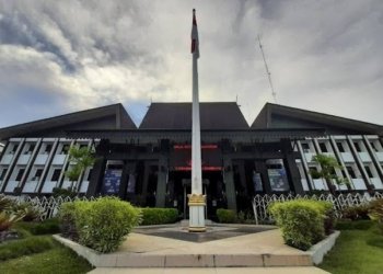 Salat Idul Fitri di Balai Kota Banjarmasin Berhadiah Umroh