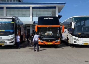 Libur Idulfitri 2026, Penumpang AKAP di Terminal Gambut Barakat Naik Jadi 2.500 Orang