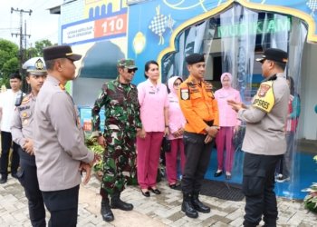 Kapolres Tanah Laut Pastikan H-1 Lebaran Berjalan Aman