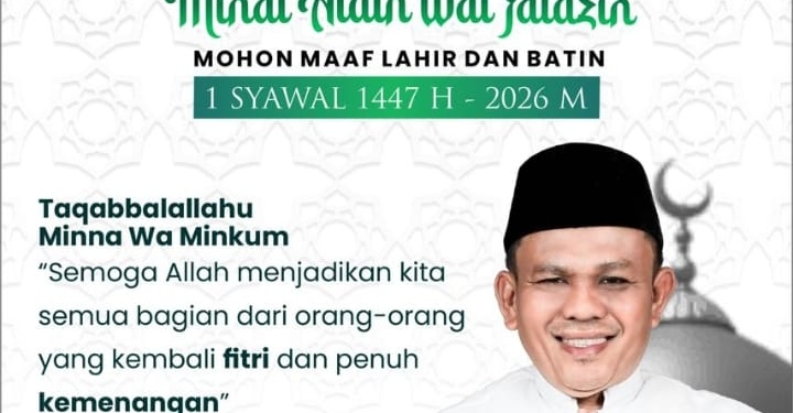 Wakil Ketua I DPRD Tanah Bumbu, Hasanuddin Ajak Warga Maknai Idul Fitri sebagai Momentum Persatuan dan Silaturahmi