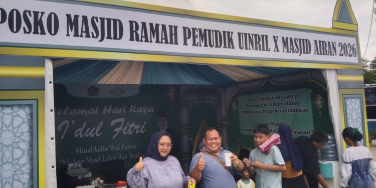 Posko Masjid Ramah Pemudik UIN RIL Jadi Oase Perjalanan, Layani Pemudik dengan Sentuhan Humanis