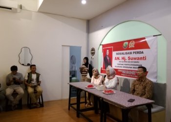 Halal Bihalal Bareng Wartawan, Ketua DPRD Kotabaru Sosialisasikan Perda Toleransi