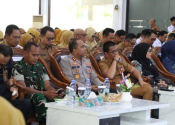 Dukung Penguatan SDM dan Pertumbuhan Ekonomi Daerah, KapolresTala Hadiri Musrenbang