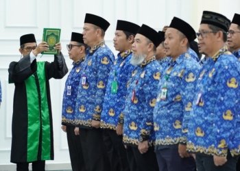 177 Pejabat Dilantik, Pemkab Banjar Percepat Reformasi Birokrasi dan Pelayanan Publik