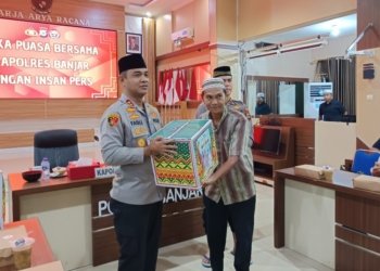 Kapolres Banjar Buka Puasa Bersama Insan Pers, Perkuat Sinergi dan Silaturahmi di Bulan Ramadhan