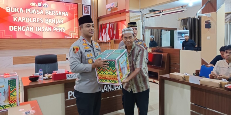 Kapolres Banjar Buka Puasa Bersama Insan Pers, Perkuat Sinergi dan Silaturahmi di Bulan Ramadhan