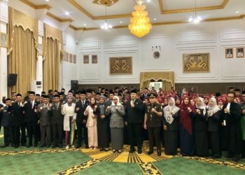 Wali Kota Banjarbaru Lantik 112 Pejabat Baru, Tiga Jabatan Eselon II Terisi