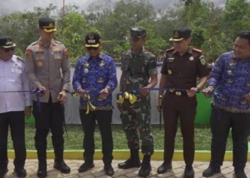 Resmikan Tiga RTH Smart, Bupati Tabalong Dorong Transformasi Digital Ditingkat Desa
