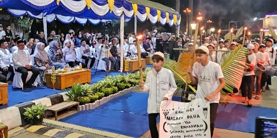 Kemeriahan Lomba Talintingan Bagarakan Sahur, Diikuti 41 Grup Peserta Lokal Tabalong dan Luar Daerah