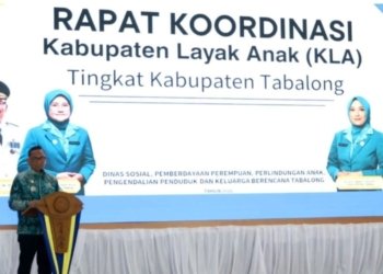 Bupati H Fani Minta Tim Gugus Tugas di Tabalong Perbaiki Data Dukung Hasil Evaluasi KLA 2026