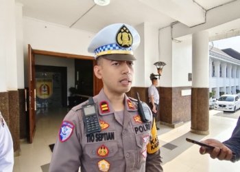 Libur Lebaran, Volume Kendaraan di Banjarbaru Naik, Bundaran Simpang Empat Jadi Titik Rawan Macet