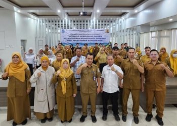 Perkuat Profesionalisme Proyek Pembangunan, PUPRP Banjar Gelar Bimtek Manajemen Konstruksi
