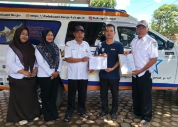 Disdukcapil Banjar Hadirkan “pelita Desa”, Urus Akta Langsung Di Tengah Masyarakat