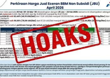 Harga BBM Naik Hoak!