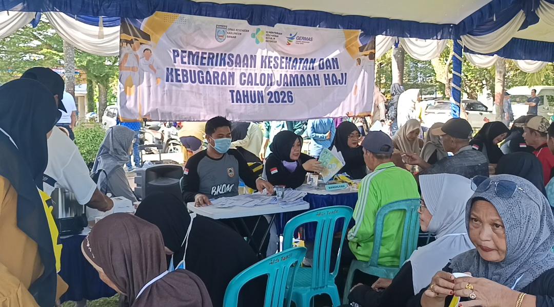 Pemerintah Kabupaten Banjar Melalui Dinas Kesehatan Gelar Pemeriksaan Kesehatan Dan Kebugaran Calon Jemaah Haji 2026