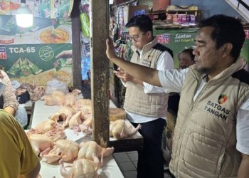 Satgas Pangan Polda Kalsel Sidak Pasar Kuripan, Pastikan Stok Aman dan Harga Terkendali