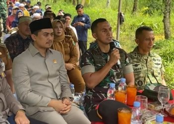 Ketua DPRD Tanah Bumbu Hadiri Ground Breaking Pembangunan Jembatan Garuda di Kusan Hilir