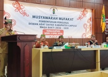 Buka Musyawarah DAD Kapuas, Bupati Wiyatno: Dorong Sinergi DAD dan Pemerintah Daerah